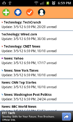 RSS reader